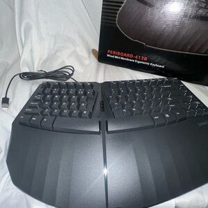NIB Perixx Periboard-413B Ergonomic Keyboard